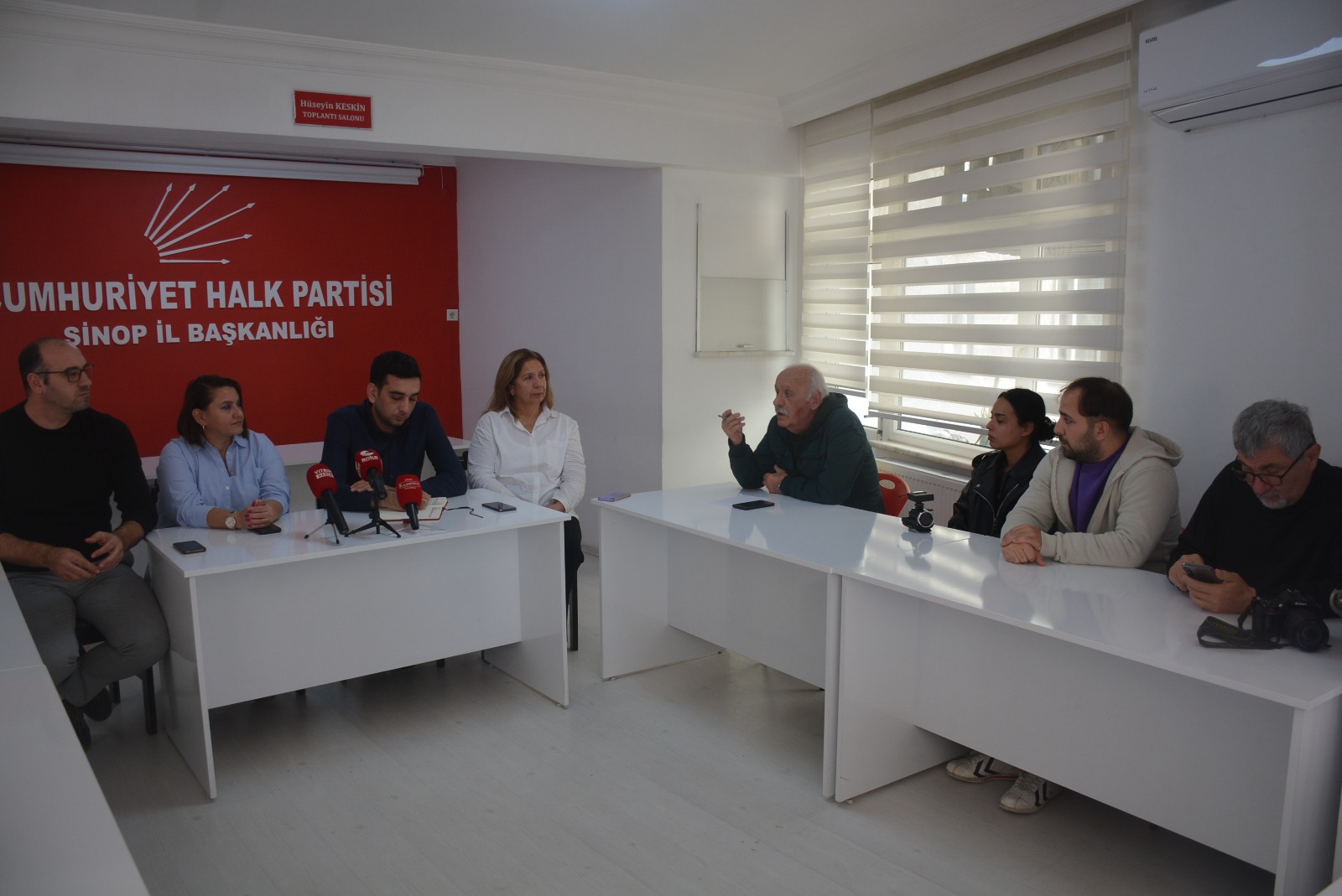 CHP İl Başkanlığı, Sinop Basınının sorunlarını dinledi-4