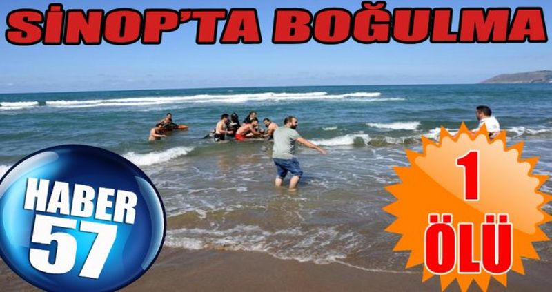 SİNOP'TA BOĞULMA