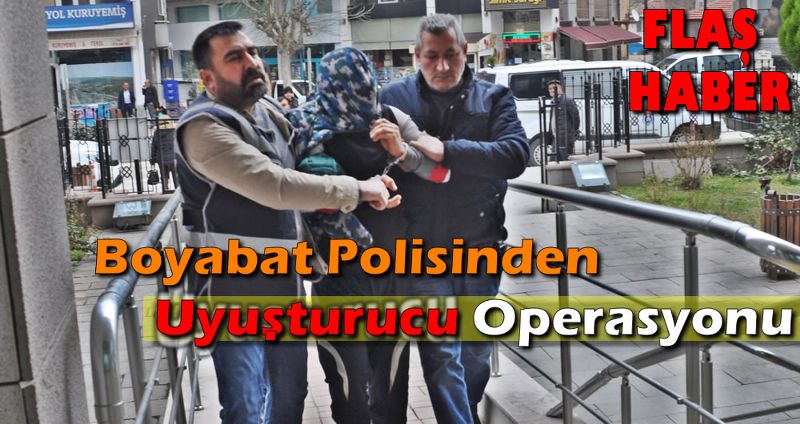 Boyabat Polisinden Uyuşturucu Operasyonu