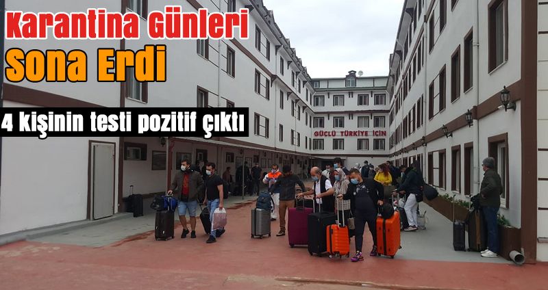 Karantina Günleri Sona Erdi