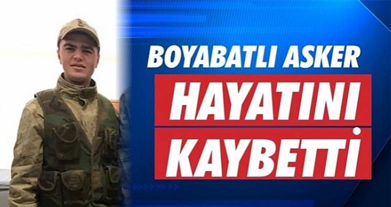 Sinoplu Asker Burak Kaya Hayatını Kaybetti