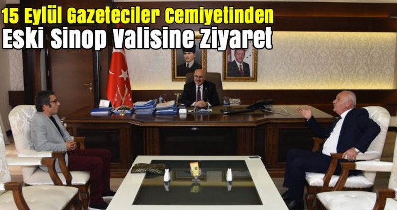 Başkan Demirel'den Eski Sinop Valisine Ziyaret