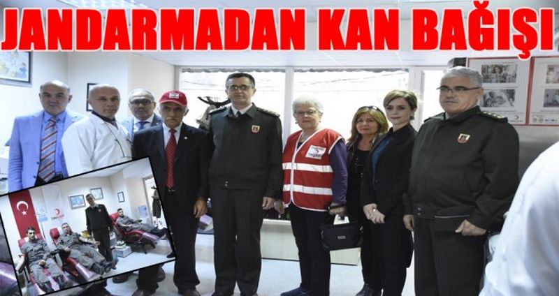 JANDARMADAN KAN BAĞIŞI