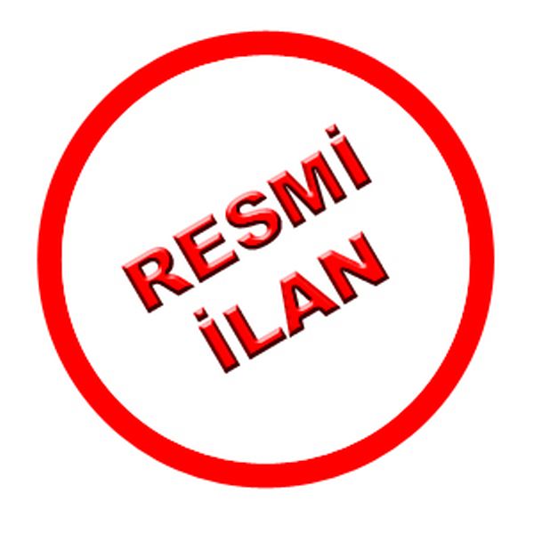 27/09/ 2012 GÜNÜ YAYINLANAN İHALE İLANI