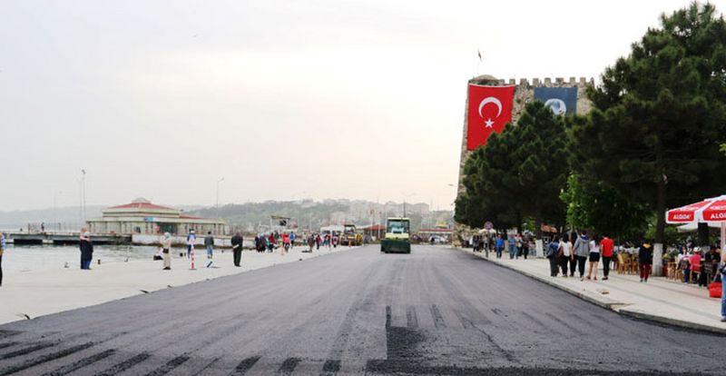 CADDE VE SOKAKLAR ASFALTLANIYOR