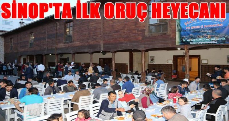 SİNOP'TA İLK ORUÇ HEYECANI