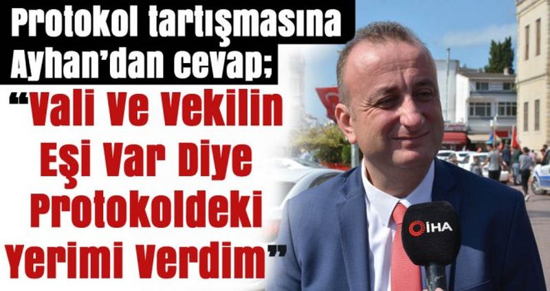 Barış Ayhan; “Vali ve vekilin eşine yer verdim”