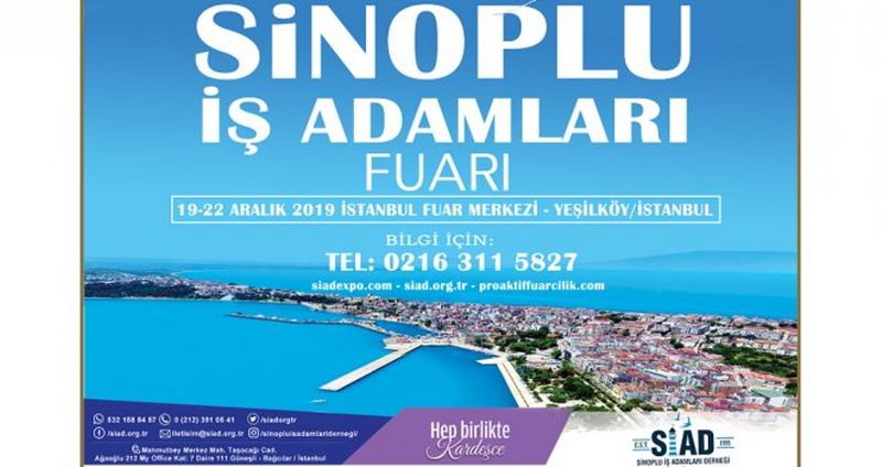 ‘Siad Expo’ Sinop’un İlk Fuarı Bugün Açılıyor
