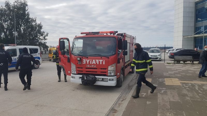 Yanlış Yangın Alarmı Paniğe Neden Oldu
