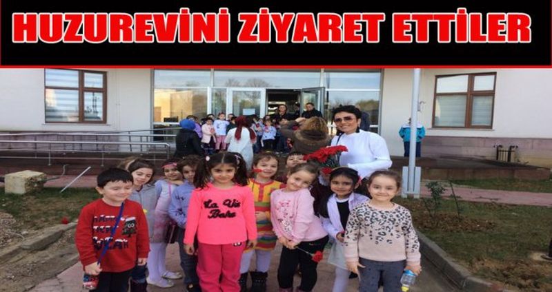 HUZUREVİNİ ZİYARET ETTİLER