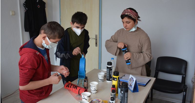 SELMA ÖĞRETMENDEN ÖĞRENCİLERİNE PROJE DESTEĞİ