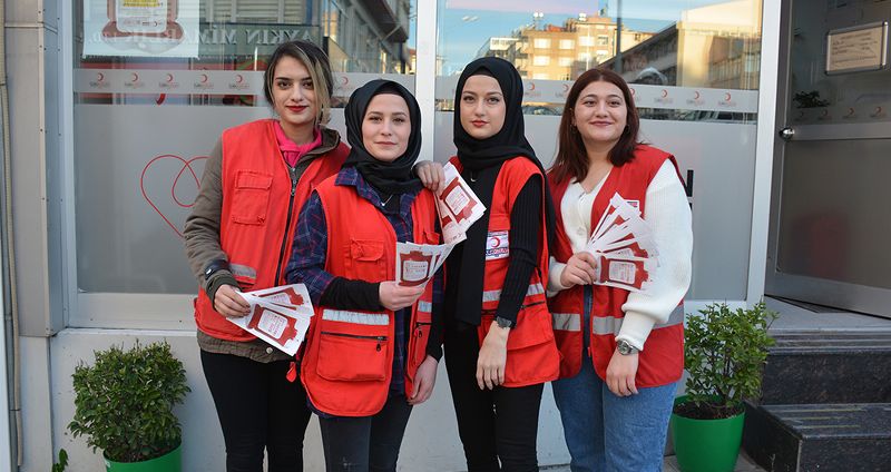 Sinop'ta Öğrenciler Kan Bağışında Öncü Oluyor