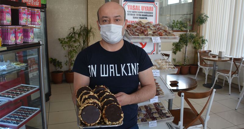 57 YILDIR ÜRETİLEN 'PRENSES TATLISI' YURT DIŞINDAN BİLE TALEP GÖRÜYOR