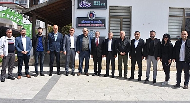 AK PARTİ MİLLETVEKİLİ ADAYLARI SİNOP BASINI İLE BİR ARAYA GELDİ