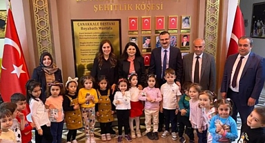 Anaokulu Öğrencilerinden Ziyaret