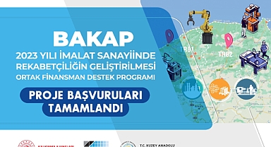 BAKAP Finansman Desteği Programı'na 46 Proje Başvurusu Alındı
