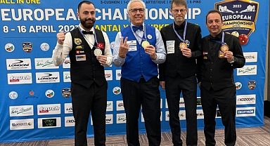 Berkay Karakurt’tan Avrupa Bilardo Şampiyonası’nda gümüş madalya