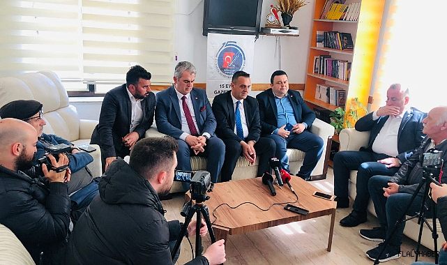 CHP’DEN GAZETECİLER CEMİYETİNE ZİYARET!