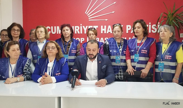 CHP KADIN KOLLARI 'AİLE DESTEKLİ SİGORTA' PROJESİNİ ANLATTI