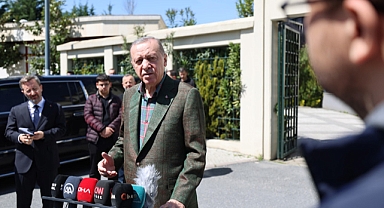 Cumhurbaşkanı Erdoğan, Cuma namazını Hz. Ali Camii'nde kıldı