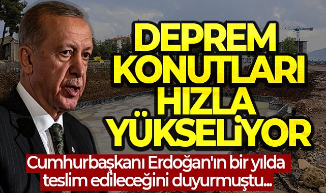 Deprem konutları hızla yükseliyor