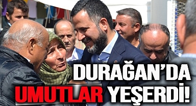 DURAĞAN, DİNÇKURT'U BAĞRINA BASTI!