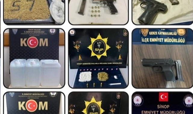SİNOP'UN MART AYI ASAYİŞ RAPORU