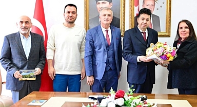 Turizm Haftası sebebiyle Vali Vekili Şahin'e ziyaret
