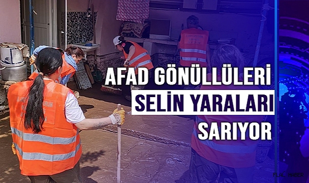 AFAD Gönüllüleri, Selin Yaraları Sarılıyor