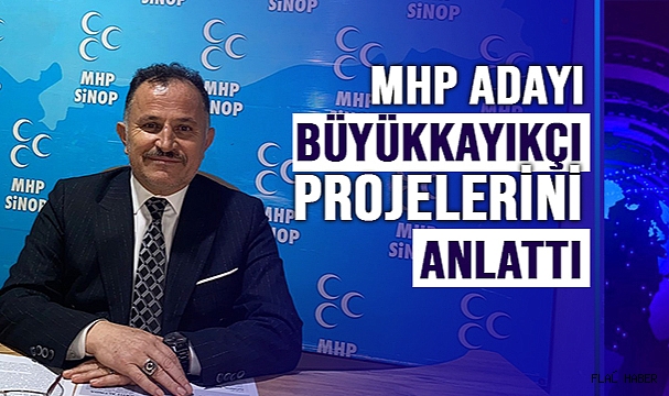 BÜYÜKKAYIKÇI; “ÇÖZÜM ÜRETMEYE, ŞİFA OLMAYA GELDİK”