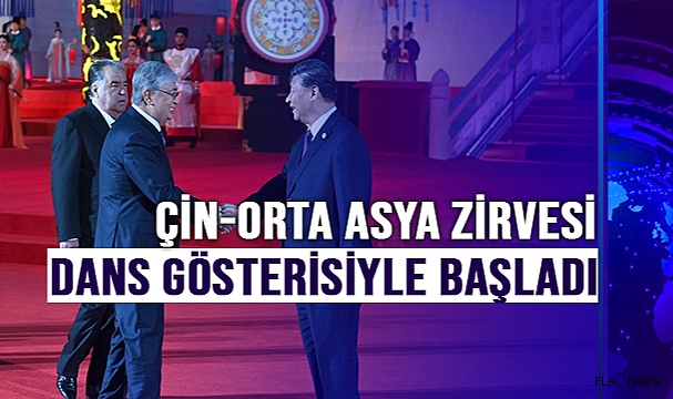 Çin-Orta Asya Zirvesi dans gösterisiyle başladı