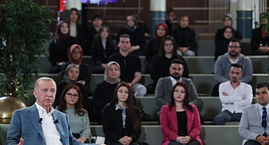 Cumhurbaşkanı Erdoğan, ‘’Gençlerle Söyleşi’’ programına katıldı