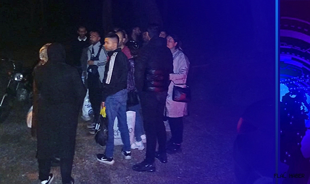 Dev operasyon  20 göçmen ve 3 organizatör yakalandı