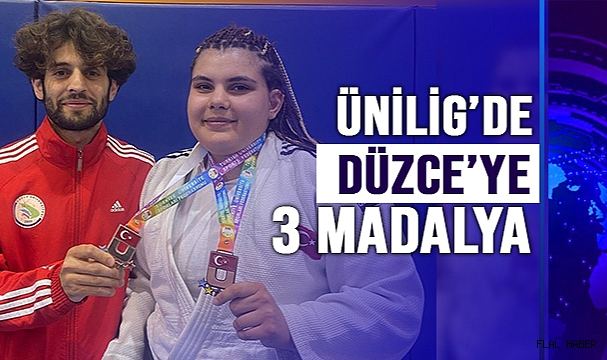 Düzce Üniversitesi’ne 3 madalya