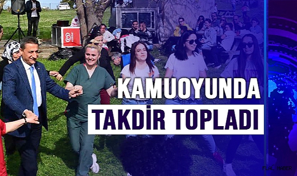 EĞLENCEYE EŞLİK ETTİLER