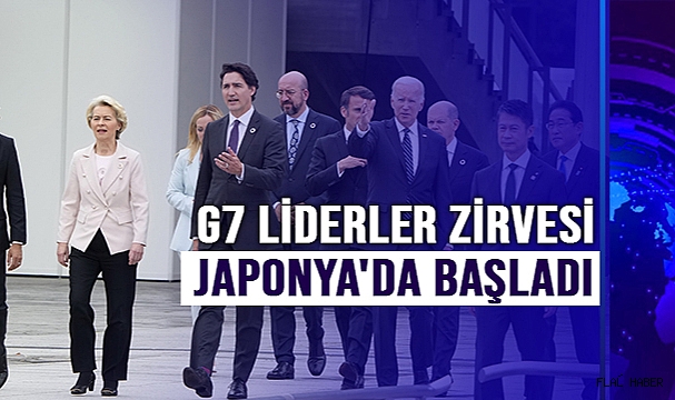 G7 Liderler Zirvesi Japonya'da başladı