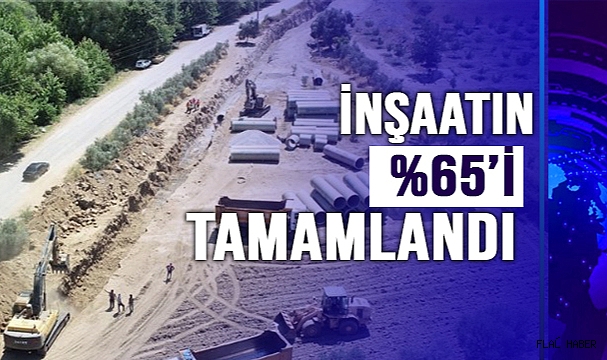 GİRME SULAMASI İNŞAATINDA ÇALIŞMALAR TÜM HIZIYLA DEVAM EDİYOR