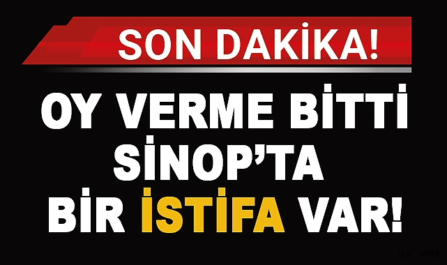 İL BAŞKANI İSTİFA ETTİ!