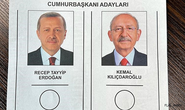 İşte ikinci turda kullanılacak oy pusulasının örneği