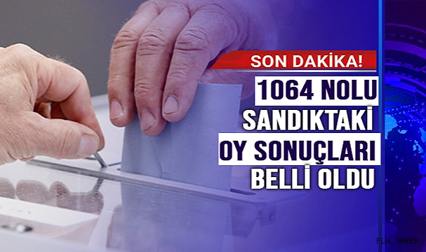 İŞTE SONUÇLAR