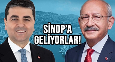 KEMAL KILIÇDAROĞLU VE GÜLTEKİN UYSAL SİNOP'A GELİYOR!