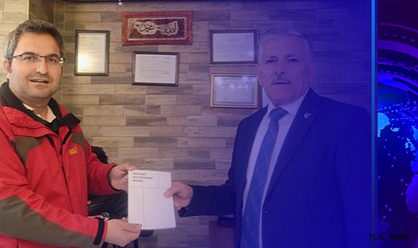 MUSTAFA ÇINAR’A EKOSİYASET BELGESİ