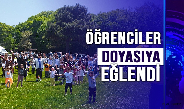 ÖĞRENCİLER DOYASIYA EĞLENDİ