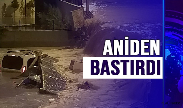 ONLARCA ARAÇ SULAR İÇİNDE KALDI