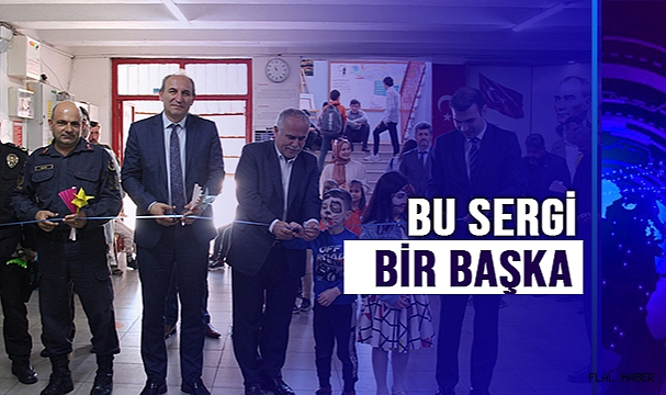 ÖZEL EĞİTİM ÖĞRENCİLERİNDEN ÖZEL SERGİ