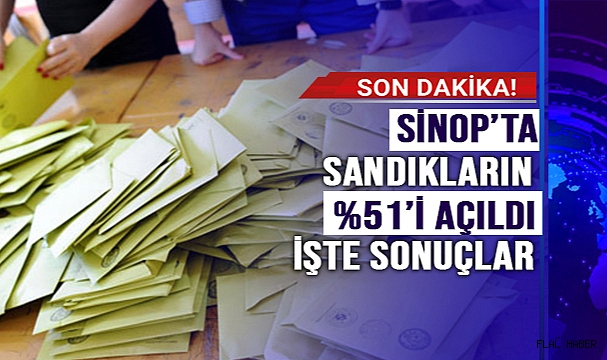 SANDIKLARIN %51'İ AÇILDI