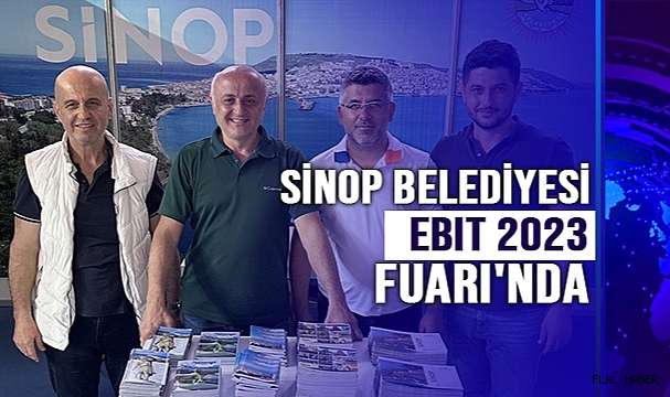 Sinop Belediyesi, Batum EBIT 2023 Fuarı'nda stant açtı