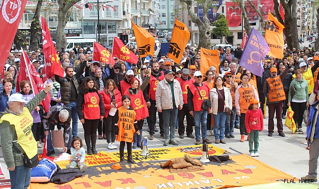 Sinop’ta 1 Mayıs coşkuyla kutlandı