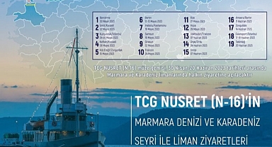 TCG Nusret Müze Gemisi Sinop'a Geliyor