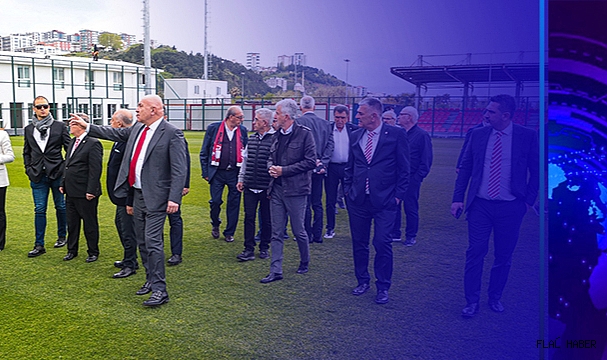 TFF Başkanı Büyükekşi, Samsunspor tesislerini inceledi